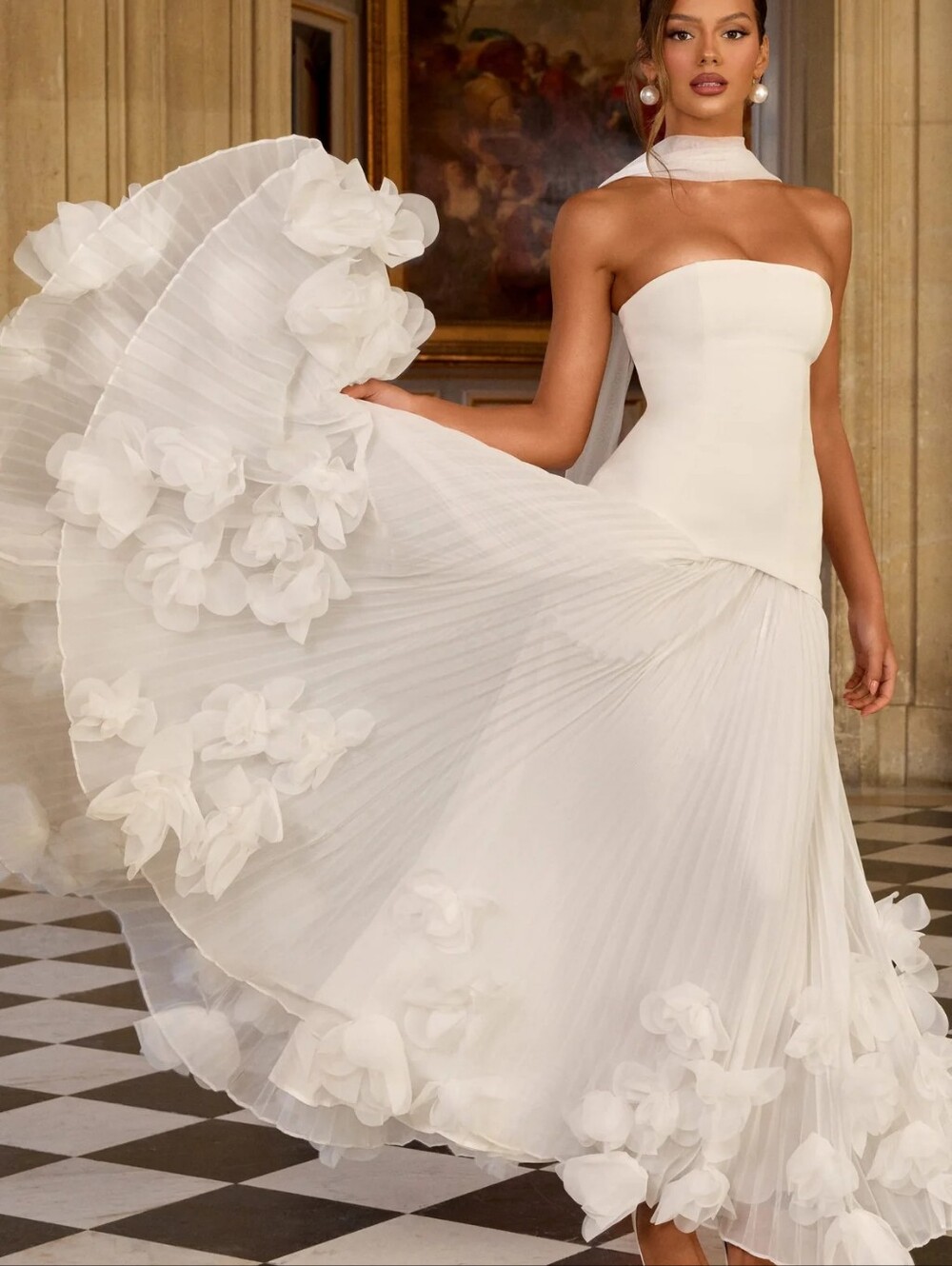 Vestido Seraphina - Marfil Babyboo NWT $329 - Picture 11 of 15